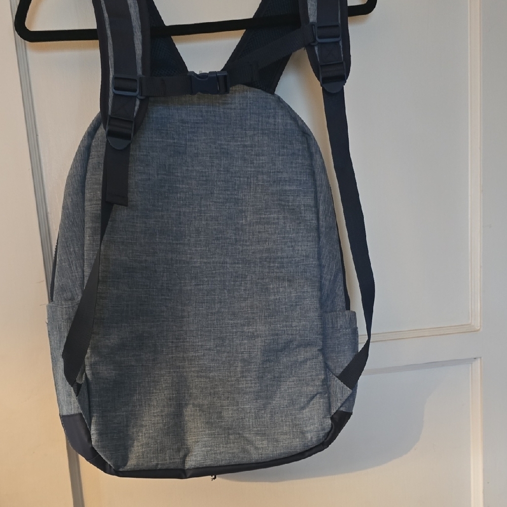 Bellq Russo Stylish Backpack in Navy Blue with Black Details - Picture 3 of 4